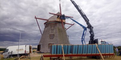Reconstructie van de Greiffenberger Mühle